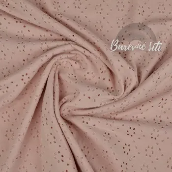 Madeira bavlněný úplet STARORŮŽOVÁ (E) (Trendy pružná madeira)