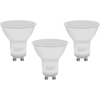 Žárovka SADA 3x LED Žárovka ECOLINE GU10/6W/230V 4000K - Brilagi