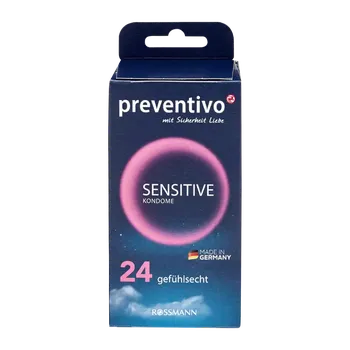 Kondom Preventivo Kondomy Sensitive 24 ks
