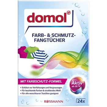 Domol Ubrousky do pračky Protect Color 24 ks