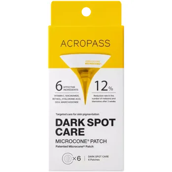 Náplast Acropass Mikrojehličkové náplasti pro zesvětlení pigmentových skvrn 6 ks
