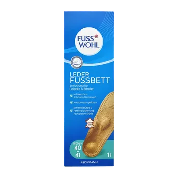 Vložka do bot Fusswohl Kožené vložky do bot 40/41