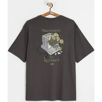 The North Face Connected Relaxed Graphic (anthracite grey) XL, šedá