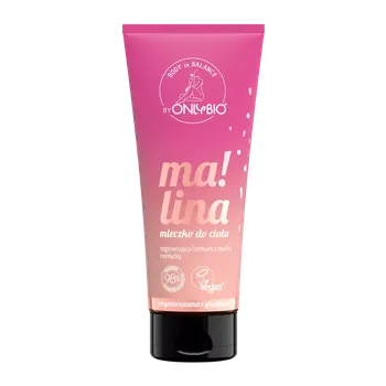 Tělové mléko OnlyBio Tělové mléko Malina 200 ml