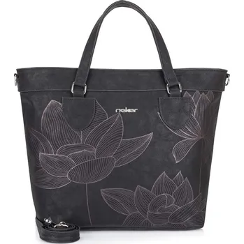 Kabelka Dámská kabelka RIEKER C2523-154-KWT černá W5 -UNI-