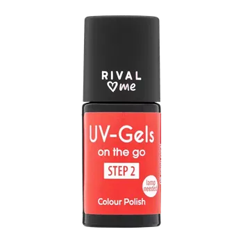 Lak na nehty RIVAL Loves Me Lak na nehty UV gel 05 neon coral 8 ml