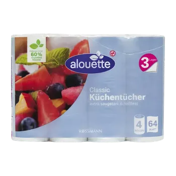 Utěrka alouette Kuchyňské utěrky 3vrstvé, různé druhy 64 útržků 56,32 m