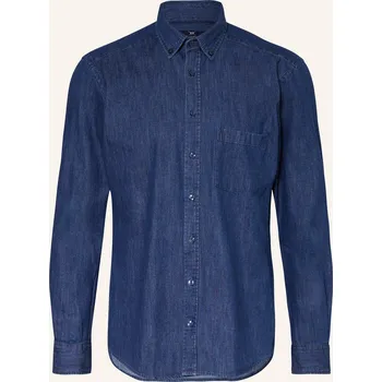 Pánská košile Strokesman's Pánská Džínová Košile Regular Fit, tmavě modrá, 38