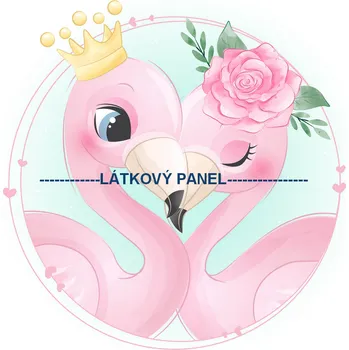 Látkový panel - Dětský - DE-71 Velikost: 25x25cm, Materiál: Teplákovina nepočesaná