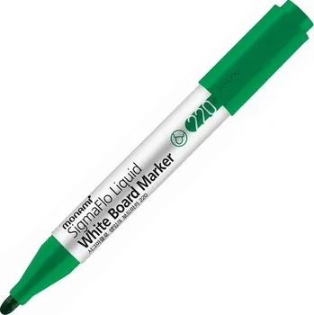 Popisovač na bílé tabule Monami - kulatý hrot, zelený