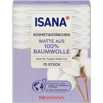 Vatová tyčinka ISANA Speciální vatové tyčinky 70 ks