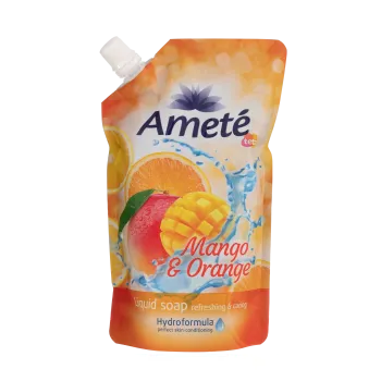 Mýdlo Ameté tek mýdlo náplň 500ml Mango&orange