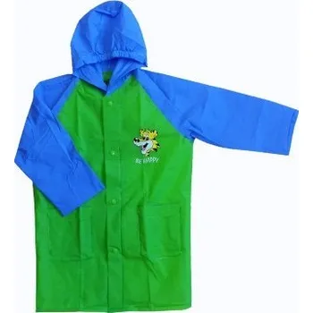 Pláštěnka VIOLA dětská pláštěnka 5907 zelená/modrá Velikost pláštěnek: 120
