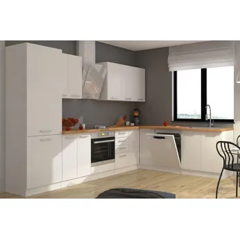 Kuchyňská linka EU027 EKO WHITE 309/229 cm