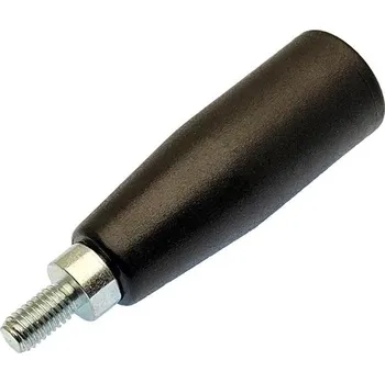 Pneumatické kladivo 145-M06x12-50 - Rukojeť plastová pevná se závitem M 6 x 12 mm délka 50 mm, černá