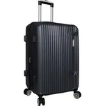 Malý palubní skořepinový cestovní kufr s expandérem 45 l Madisson 02604 černá