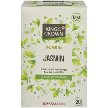 Čaj King's Crown BIO Zelený čaj Jasmín 30 g