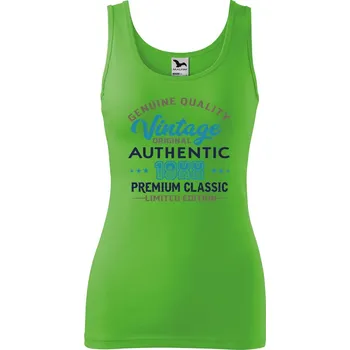 Dámské tričko DOBRÝ TRIKO Dámské tílko s potiskem Original vintage Velikost: 2XL, Barva: Apple green