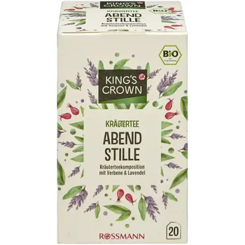 Čaj King's Crown BIO Bylinný čaj s citronovou verbenou a levandulí 40 g