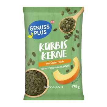 GENUSS PLUS Dýňová semínka 175 g