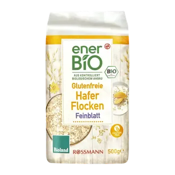 enerBiO Ovesné vločky bezlepkové 500 g