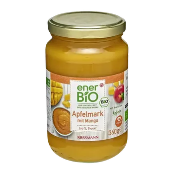 enerBiO Jablečné pyré s mangem 360 g