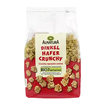 Alnatura BIO Křupavé müsli se špaldovými a ovesnými vločkami 375 g