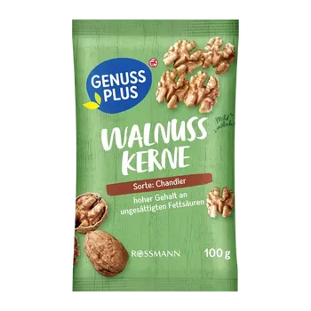 GENUSS PLUS Jádra vlašských ořechů 100 g