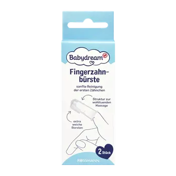 Zubní kartáček Babydream Zubní kartáček na prst 2 ks