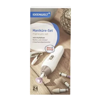IDEENWELT Set pro manikúru a pedikúru
