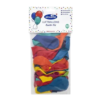Balónek alouette Nafukovací balonky barevné Ø 25 cm 50 ks