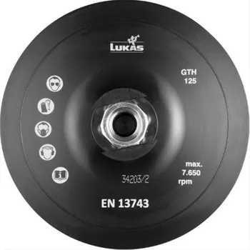 Brusný kotouč LUKAS Brousicí disky a unašeče br. disků GTHX 125 M14, A38311251004