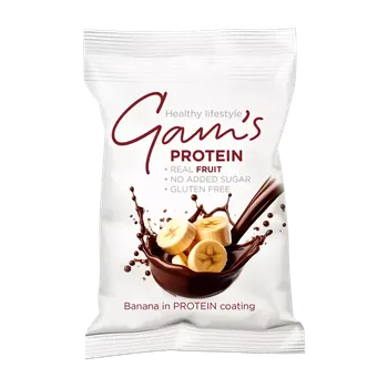 Sušené ovoce Gam´s Proteinové ovoce Banán 70 g