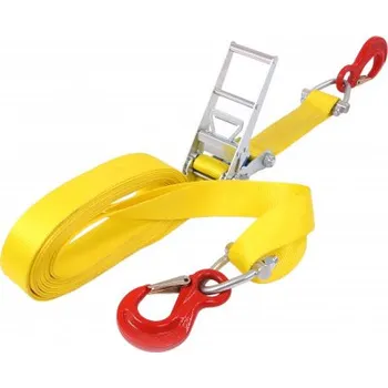 Upínací popruh Dvoudílný upínací popruh 20 t - háky s pojistkou Délka: 4 m