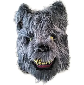 Karnevalová maska Funny Fashion Chlupatá maska Vlk