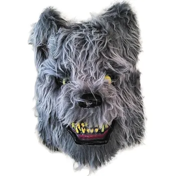 Karnevalová maska Chlupatá maska Vlk