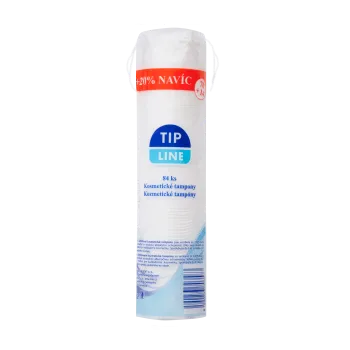 Kosmetický tampón Tip Line odličovací tampony (84ks/sac)