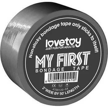 Páska Lovetoy BONDAGE TAPE šedá | Lovetoy