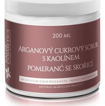 Zahir Arganový cukrový scrub s kaolínem 200ml