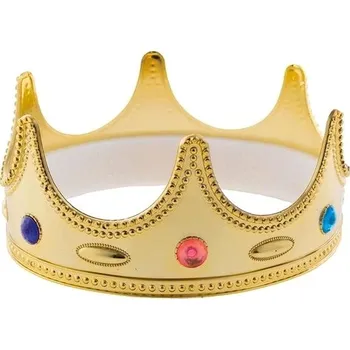 Karnevalový doplněk Funny Fashion Královská koruna dětská velikost