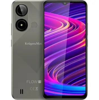 Mobilní telefon Kruger&Matz Smartphone FLOW 11, 6,56",RAM 4 GB, 64 GB, zlato-šedá