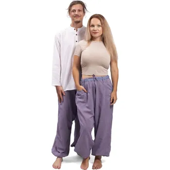 Harémové kalhoty / Sultánky MILDRIM fialové I.