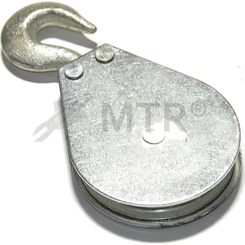 Horolezectví MTR Kladka ocelová s otočným hákem Varianta: Kladka ocelová s otočným hákem 10/90mm Zn