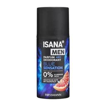 ISANA Men Deodorant sprej pro muže Blue Sensation 150 ml
