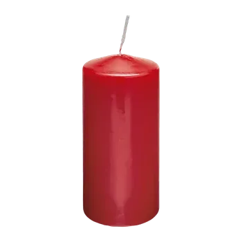 Svíčka RUBIN Svíčka válec červená vel. 120/60