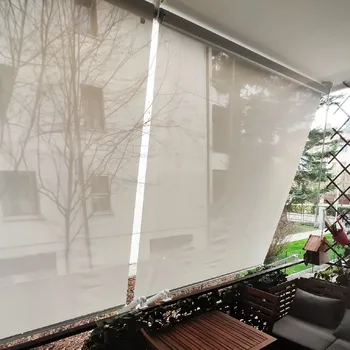 Slunečník Maanta Roleta easy s rameny sluneční Velikost: 150 x 150 cm, Barva látky: Sluneční White