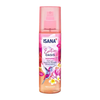 Tělový krém ISANA Tělový sprej Exotic Oasis 200 ml