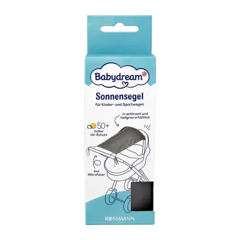 Slunečník ke kočárku Babydream Sluneční clona na dětský kočárek, různé druhy