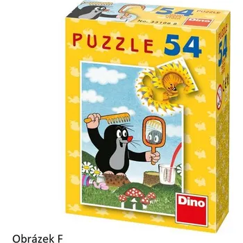 Hračka Krtek mini puzzle Minipuzzle Krteček: Obrázek F