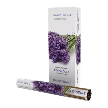 Čajovna Sweet Home Vonné tyčinky Incense Levandule 20 ks